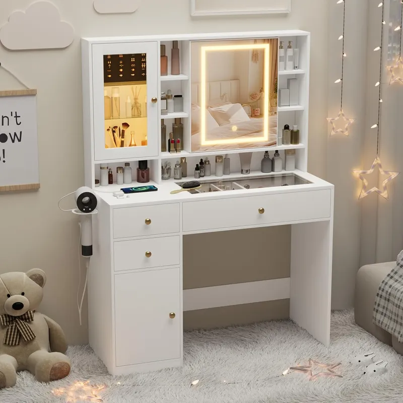 Wodeer Makeup Vanity Desk with Mirror